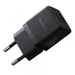 Мобільний зарядний пристрій Baseus Palm Type-C+USB 30W Чорний P1011160A113-00 - мініатюра 2