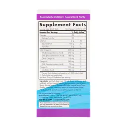 Жирные кислоты Nordic Naturals Омега Комплекс с лимоном, Complete Omega, Lemon, 1000 мг, 1 (NOR-02770) - миниатюра 2