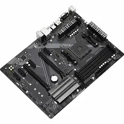 Материнська плата AsRock B450 Pro4 R2.0 (B450 Pro4 R2.0) (Socket AM4, AMD B450, Micro-ATX) - мініатюра 4