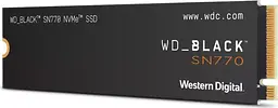 SSD накопичувач WD Black SN770 1 TB M.2 NVMe 3D TLC 5150/4900 MB/s (WDS100T3X0E) - мініатюра 2