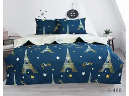 Комплект постільної білизни з компаньйоном (S488) Євро TAG tekstil pbe0037463 - мініатюра 2