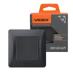Кабельний вивід чорний графіт VIDEX BINERA VIDEX (28486-000)