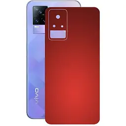 Захисна плівка StatusSKIN для Vivo V21e Корпус Вініл червона матова