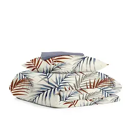 Дитяча постільна білизна в ліжечко BEIGE FOLIAGE CS4, бежевий (FoliageColorMilk_Steel_140)