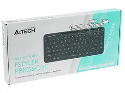 Клавіатура A4Tech FBK36C Black (4711421000222) - мініатюра 7