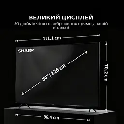 Телевізор SHARP 50HP5265E - мініатюра 7