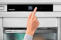 Liebherr Морозильна камера вбудована, 177x55.9х54.6, 209л, F, NF, диспл внутр., білий - мініатюра 4
