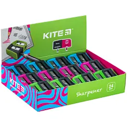 Точилка Kite Duo асорті кольорів 24 шт. (K24-166) - мініатюра 2