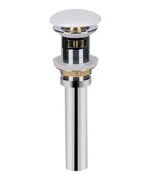 Комплект Qtap Tern: Раковина підлогова моноблок 440х380х830 мм White + Донний клапан PU02O (QT1711G302WN47320) - мініатюра 7