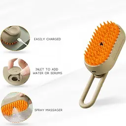 Пуходірка-слікер Vailge Steamy Brush E-W3317 Beige [151208] - мініатюра 7
