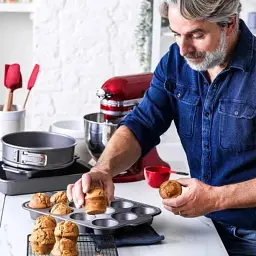 Форма для випікання KitchenAid для мафінів на 12 шт (CC003296-001) - мініатюра 5