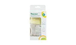 Пляшечка для годування з широким горлом Baby team 0 + 250 мл жовта (1015) - мініатюра 5