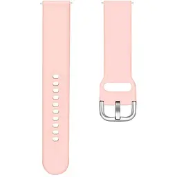 Силіконовий ремінець Watchbands рожевий Samsung Galaxy Watch Active - розмір L (WB0021NORMALPINKA) - мініатюра 3