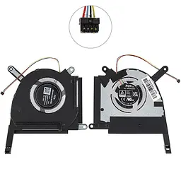Вентилятор для ноутбука ASUS TUF Gaming A15 FA507NV (GPU FAN) 12V (13NR09J0T01011) (Кулер)