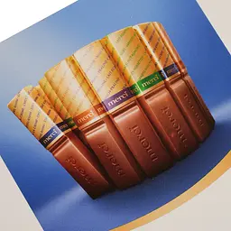 Цукерки Merci асорті з молочного шоколаду 250 г (33080) - мініатюра 3