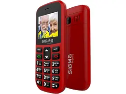 Мобільний телефон (бабусефон) Sigma mobile Comfort 50 CF115 EASY Red - мініатюра 2
