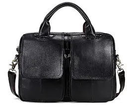 Чоловіча шкіряна сумка Vintage 36х26х6,5 см sum0012563 - мініатюра 4