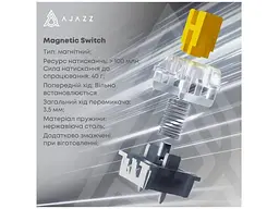 Клавіатура Ajazz AK820 MAX Flying Fish Switch Retro Colour (AK820MAX-FF-R) - мініатюра 3