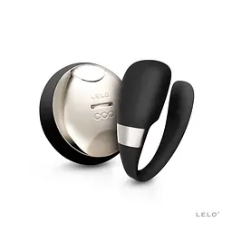Вібратор для пар LELO Tiani 3 Black, 2 мотори, пульт ДК - мініатюра 1
