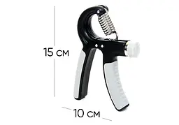 Еспандер для кисті EasyFit 5-60 кг Сірий - мініатюра 3