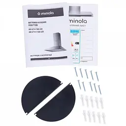 Витяжка Minola HK 6214 BL 700 LED - мініатюра 10