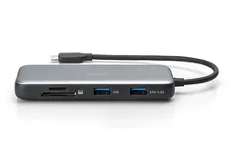 Digitus Док-станція USB-C > HDMI/2xUSB-A/USB-C/SD/MicroSD/RJ54 - мініатюра 3