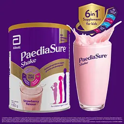 Суха молочна суміш Paediasure Shake Полуниця 850 г (8710428018533) - мініатюра 6
