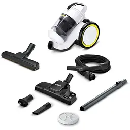 Пилосос контейнерний Karcher VC 3 Plus Premium 1600 Вт HEPA 13 білий