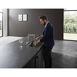 Змішувач Hansgrohe Aquno Select М81 250 2jet кухонний з витяжним виливом Sbox 73830800 Stainless Steel Нержавіюча сталь - мініатюра 4
