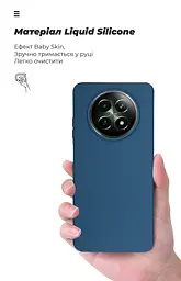 Чехол ArmorStandart ICON для Realme 12 5G / 13 5G Blue (ARM77860) - мініатюра 7