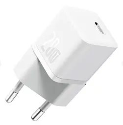 МЗП Baseus GaN5 Fast Charger(mini) 1C 20W EU White