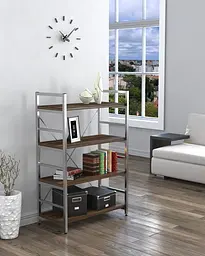 Стелаж офісний низький L-125 Loft Design Сріблястий