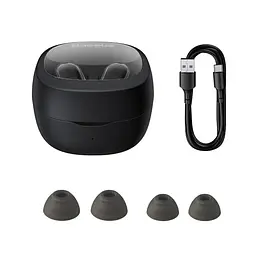 Навушники Baseus Bowie WM02 True Wireless Earphones |BT5.3, 40/300mAh, 5H, Location, OTA| black - мініатюра 4
