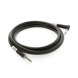 Кабель мультимедійний MXR 6.35 mm M - 6.35 mm M прямий / кутовий чорний 3 м (DCIS10R) - мініатюра 2