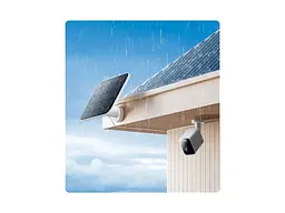 Монокристалічна сонячна панель Xiaomi Outdoor Camera Solar Panel BW Series (BHR8352GL) - мініатюра 2