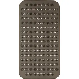 Килимок для ванної масажний Eco Fabric Сфери 70х37 см прозоро-чорний (7037-004)