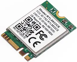 Мережева карта MediaTek WIFI 5 RTL8822CE Двохдіапазонний адаптер, Bluetooth модуль для ПК / Ноутбука (19531)