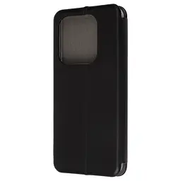 Чехол-книжка для Xiaomi Redmi Note 14 4G, G-Case, черный, кожаный чехол-книжка из экокожи (PU) и TPU, с магнитом, с подставкой и вместительным кардхолдером, противоударный, защита всего корпуса, ArmorStandart (ARM79784) - мініатюра 2