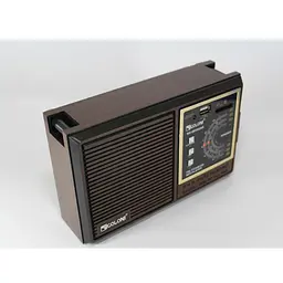 Переносний радіоприймач бездротовий коричневий GOLON RX-9933UAR