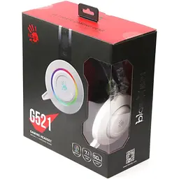 Ігрові навушники Bloody G521 White [116369] - мініатюра 5