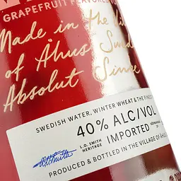 Горілка Absolut Grapefruit 40% 0.7 л - мініатюра 4
