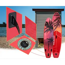 Надувна дошка SUP THUNDER ISLE 320 см з веслом - мініатюра 9