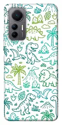 TPU чохол Demsky Dino pattern для Xiaomi 12 Lite