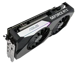 Відеокарта ASUS RTX 3060Ti 8GB Dual V2 OC LHR (DUAL-RTX3060TI-O8G-V2) (GDDR6, 256 bit, PCI-E v4.0 x16) Б/в - мініатюра 3