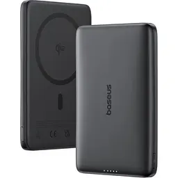 Павербанк Baseus PicoGo Ultra-Slim Qi2 Black 10 000 mAh / 27 Вт (E0027201) - мініатюра 4