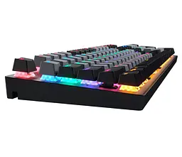 Клавіатура механічна ігрова Hator HTK09BGB Starfall Rainbow Origin Mecha, Aurum Red/Blue - мініатюра 4