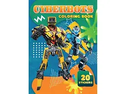 Розмальовка Jumbi 20 наліпок А4: Cyberbots
