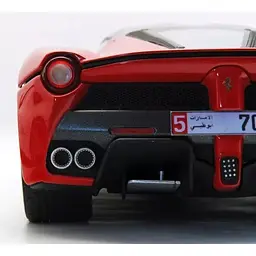 Автомодель Bburago Laferrari 1:24 Red (18-26001) [118913] - мініатюра 6