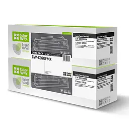 Картридж ColorWay (CW-C070FMX) Canon MF461w/463dw/465dw/LBP243dw/246dw Black Dual Pack (Canon 070H)
