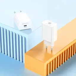 Зарядний пристрій BOROFONE BA21A USB-C PD20W white (6941991111402) - мініатюра 7